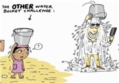 کاریکاتوریست‌ها و چالش سطل آب یخ