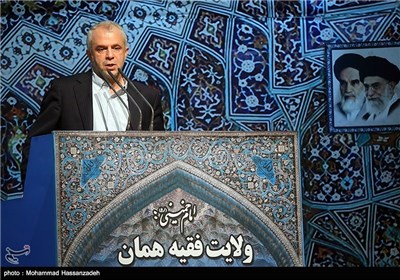 سعید اوحدی رئیس سازمان حج و زیارت در نماز جمعه تهران