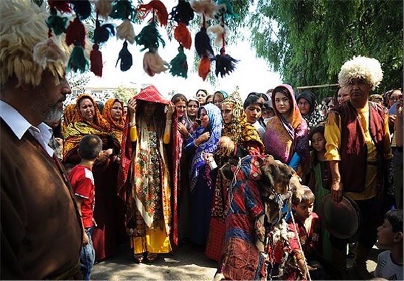 تصاویر آئین سنتی عروسی ترکمن