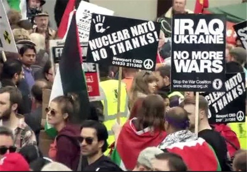 تظاهرات در ولز علیه نشست آتی ناتو