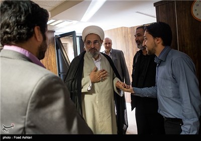 حضور حجت الاسلام رحیمیان تولیت مسجد جمکران در خبرگزاری تسنیم