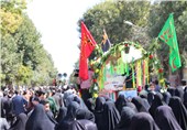 پیکر مطهر 2 شهید گمنام در زنجان تشییع می‌شود
