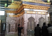 حرم الامامین العسکریین (ع) یفرش بالرخام الایرانی+صور