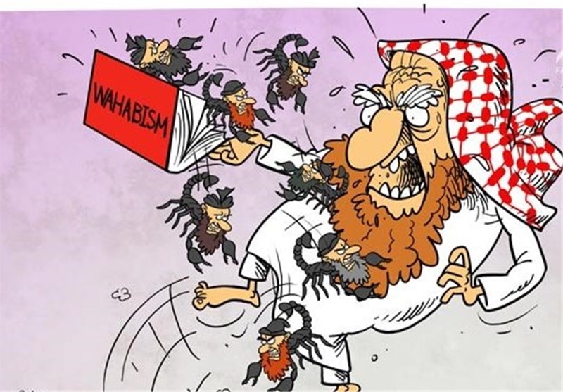 کاریکاتور ؛جنگ زرگری داعش با مفتی‌های سعودی