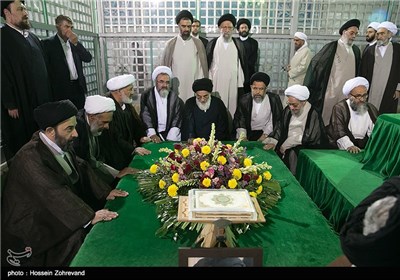 تجدید میثاق اعضای خبرگان با آرمان‌های بنیانگذار جمهوری اسلامی ایران