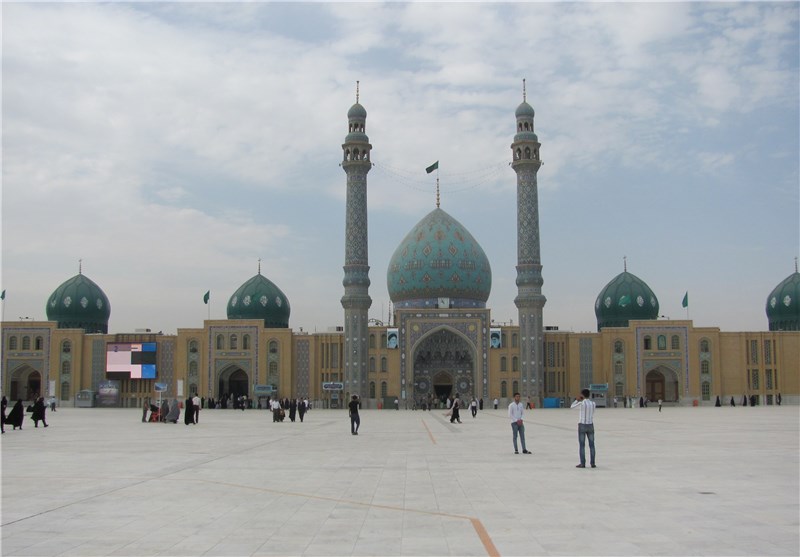 مراسم کلنگ زنی عملیات پروژه پایش تصویری مسجد جمکران برگزار شد