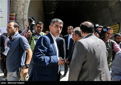 بازدید رئیس جمهور از مترو - مشهد