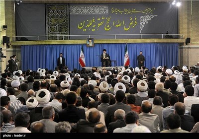 Iranian Hajj Officials Meet with Supreme Leader