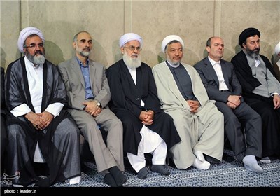 Iranian Hajj Officials Meet with Supreme Leader