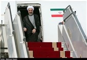 روحانی وارد قزاقستان شد