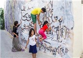 تصاویر نقاشی دیواری در تونس