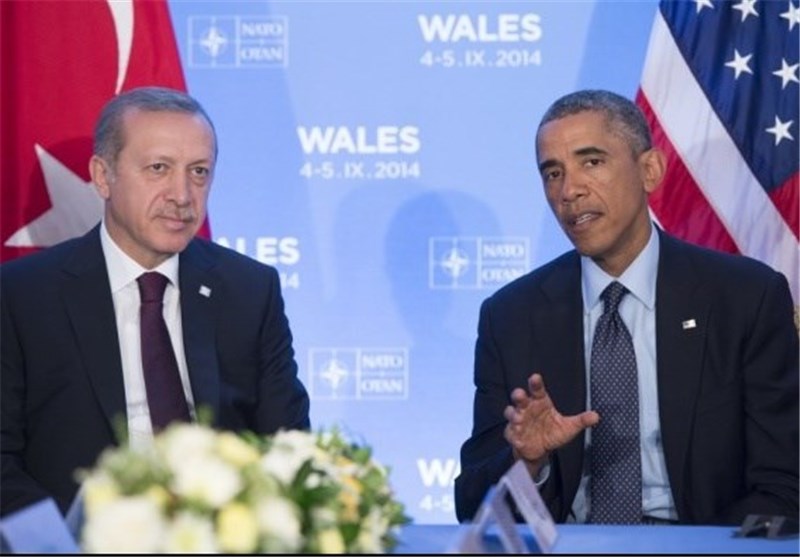 مذاکره اردوغان و اوباما در خصوص سوریه و مقابله با داعش