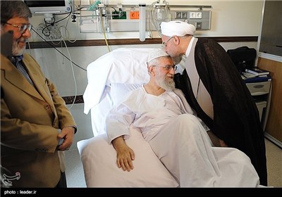 Iran’s President Visits Leader again at Hospital
