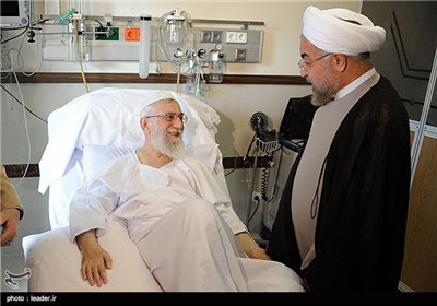 Iran’s President Visits Leader again at Hospital