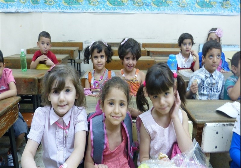 أکثر من 4 ملایین طالب یتوجهون إلى مدارسهم فی جمیع المحافظات السوریة + صور