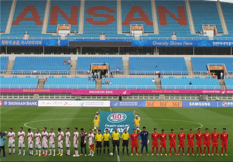 توقف تیم امید مقابل قرقیزستان در نیمه نخست