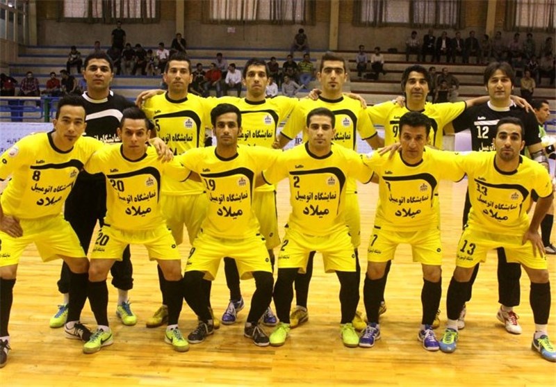 Tasisat Daryaei Wins Iran’s Futsal League