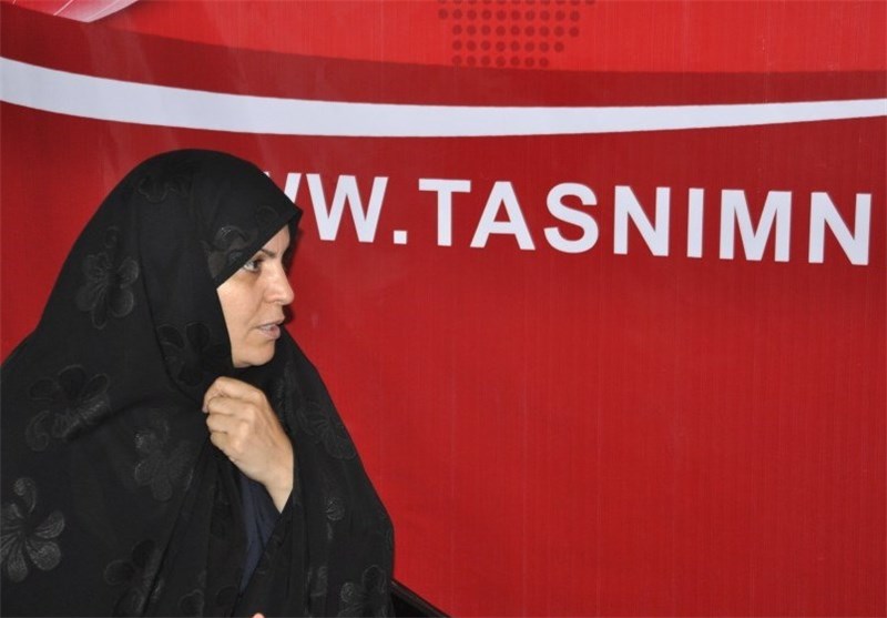 همسر شهید زنده لرستانی از دفتر خبرگزاری تسنیم بازدید کرد