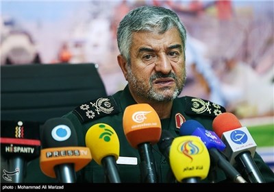 IRGC Commander Holds Press Conference in Tehran