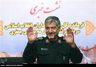 IRGC Commander Holds Press Conference in Tehran