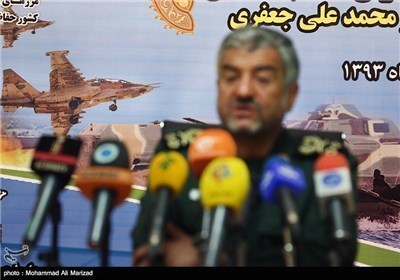 المؤتمر الصحفی للقائد العام لقوات حرس الثورة الاسلامیة