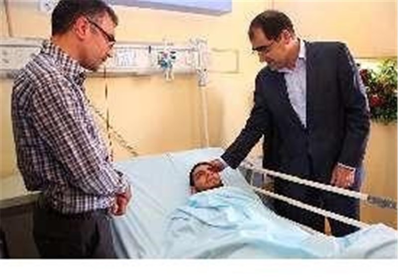 هاشمی از مجروحان غزه عیادت کرد