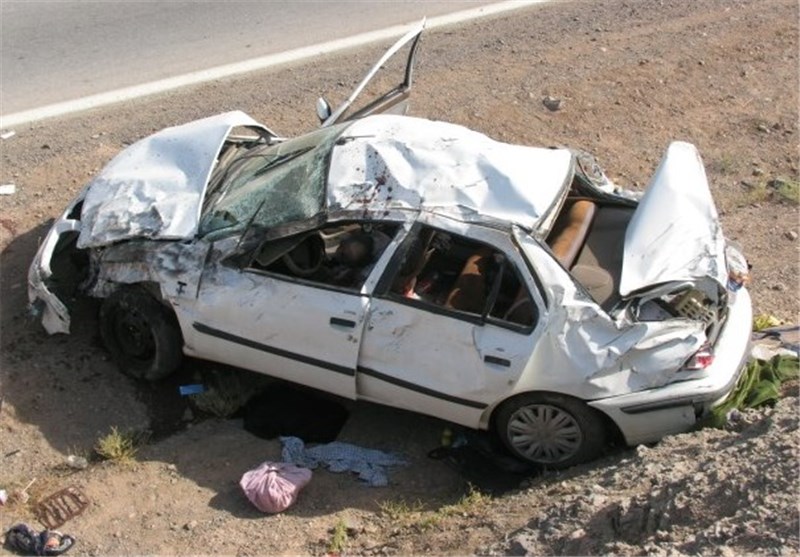 1582 مورد حوادث رانندگی در محورهای مواصلاتی استان زنجان