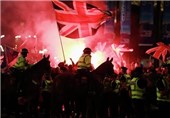 جشن طرفداران اتحاد اسکاتلند به خشونت و درگیری کشیده شد