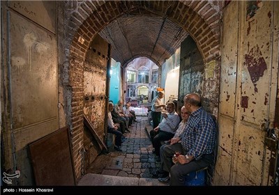 Historic Bazaar of Tabriz in Northwestern Iran 