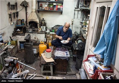 Historic Bazaar of Tabriz in Northwestern Iran 