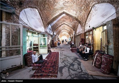 Historic Bazaar of Tabriz in Northwestern Iran 