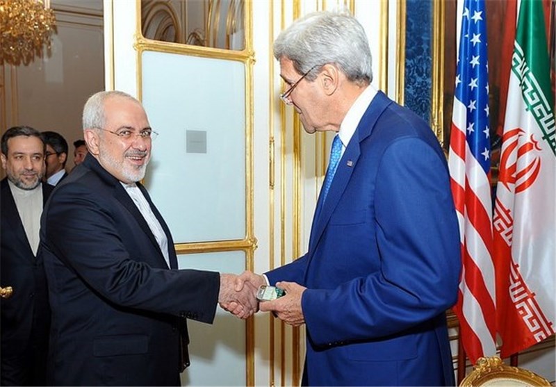 وزرای خارجه ایران و آمریکا در پاریس دیدار کردند