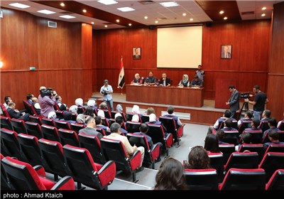 وزارة المصالحة فی سوریا فی اجتماع لإتمام تسویة فی قدسیا بریف دمشق