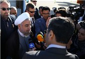 روحانی: صدای ملت و نظام را به گوش جهانیان می‌رسانیم