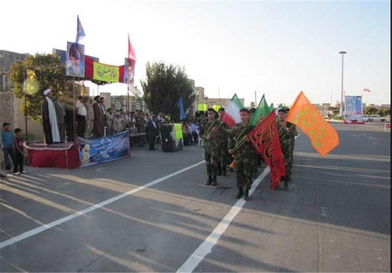 رژه نیروهای مسلح در 5 شهرستان مازندران برگزار می‌شود