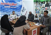 جانشین ستاد قرارگاه مرکزی ارتش از خبرگزاری تسنیم استان مرکزی بازدید کرد