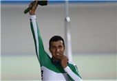 Iranian Cyclist Daneshvar Bags Gold at Track Asia Cup