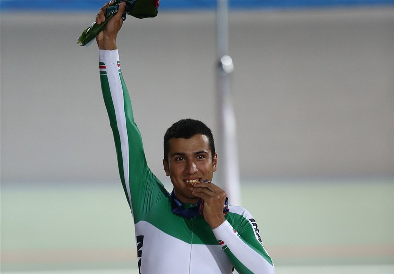 Iranian Cyclist Daneshvar Bags Gold at Track Asia Cup