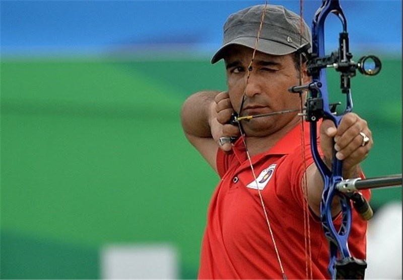 Esmaeil Ebadi Wins Gold in Asian Cup Archery