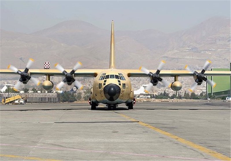 یک فروند هواپیمای لجستیکی C-130 توسط ارتش اورهال شد