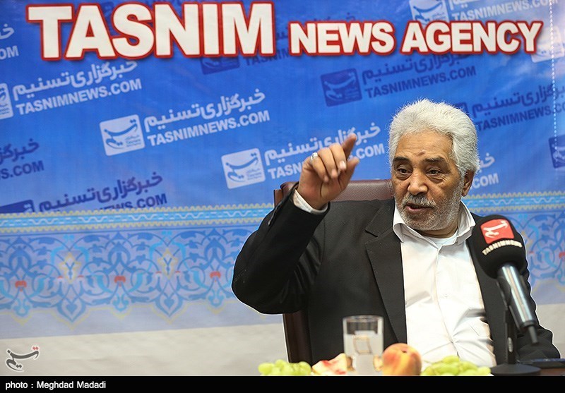 حضور حاج محمد نوروزی مداح اهل بیت در خبرگزاری تسنیم عکس خبری تسنیم Tasnim