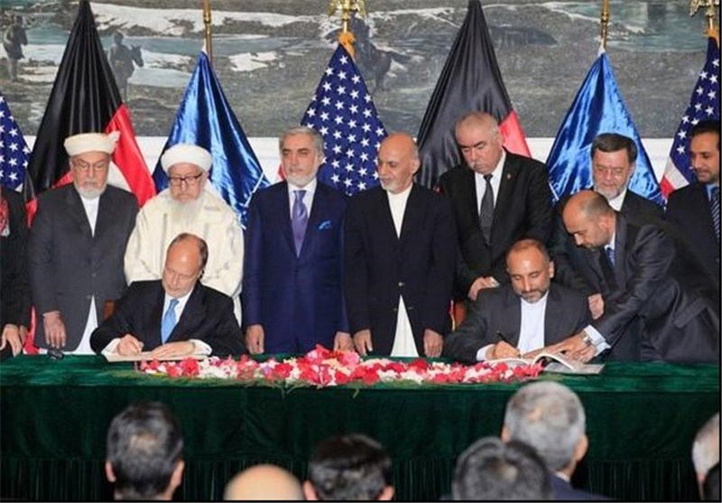 پیمان امنیتی افغانستان و آمریکا در کابل به امضا رسید