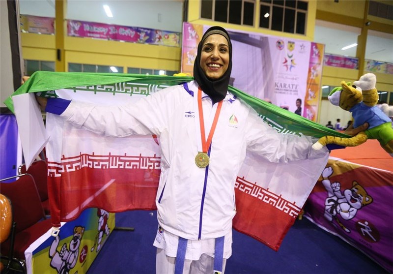 Abbasali Wins Silver at World Karate Championships