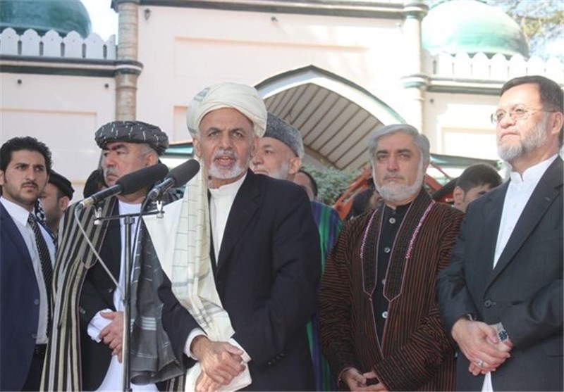 نماز عید سعید قربان در ارگ ریاست‌جمهوری افغانستان به روایت تصویر
