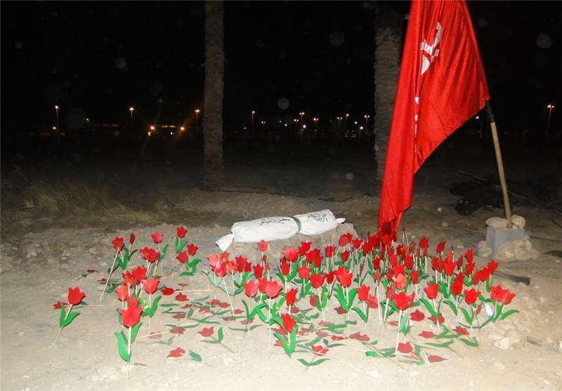 کلنگ ساخت یادمان شهدای گمنام شهر گوگد گلپایگان به زمین خورد