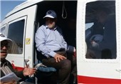 وزیر نفت وارد منطقه نفتی چنگوله مهران شد