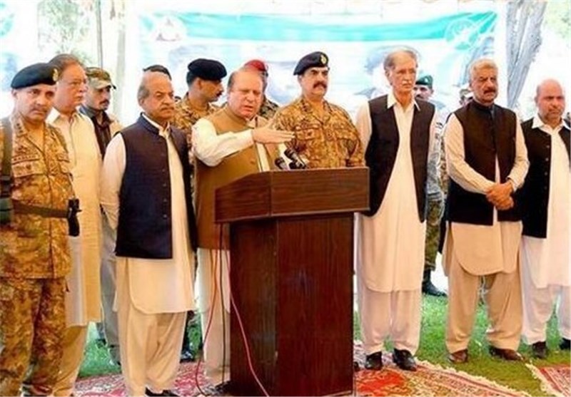 نخست وزیر پاکستان خواستار شدت عملیات ارتش علیه شبه‌نظامیان این کشور شد