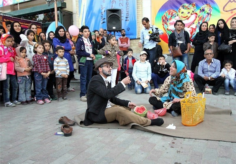 اجراهای تئاتر کودک و نوجوان در همدان با استقبال گسترده مخاطبان