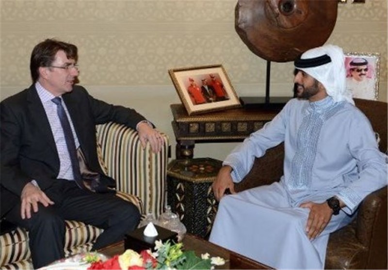 دیدار سفیر انگلیس در منامه با شاهزاده شکنجه‌گر بحرینی