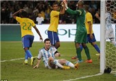 برزیل در پکن آرژانتین را شکست داد + تصاویر